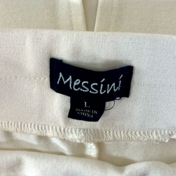 Messini Flawless NWOT White Buttercream Pencil Skirt Women’s L Spring 2024 - Picture 4 of 6